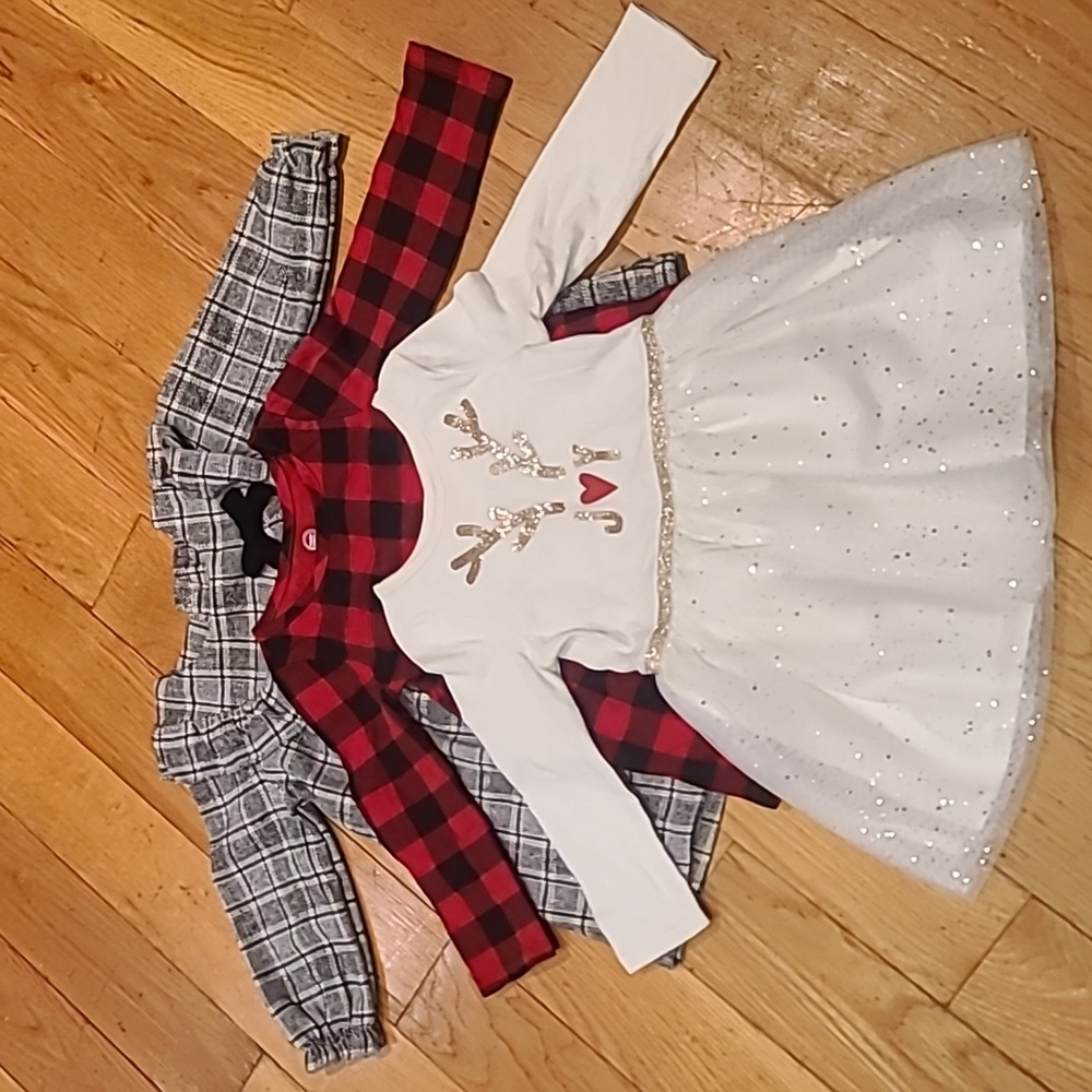 Christmas Dresses Size 2T